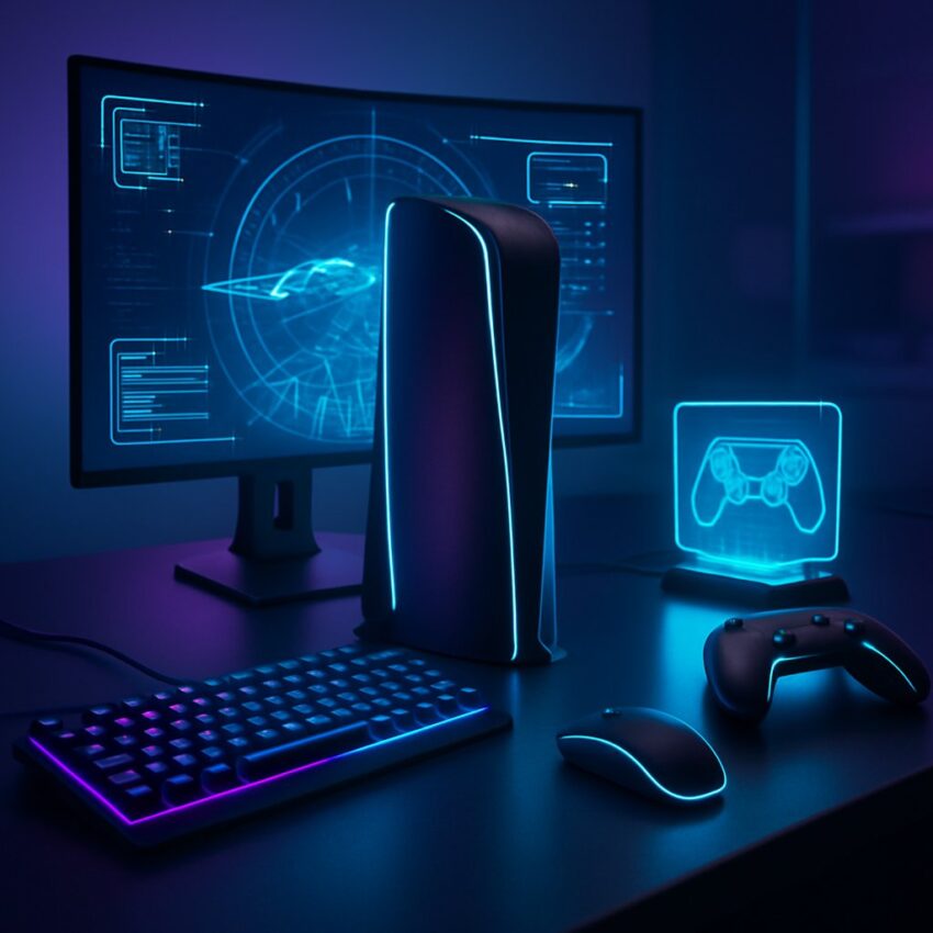 Ilustrasi Game Online Terbaru 2026: Desain Futuristik Seru